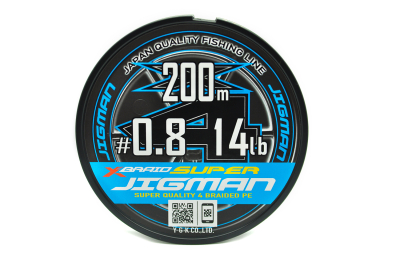 Леска плет. YGK X-Braid Super Jigman X4 200m #1.0/18lb