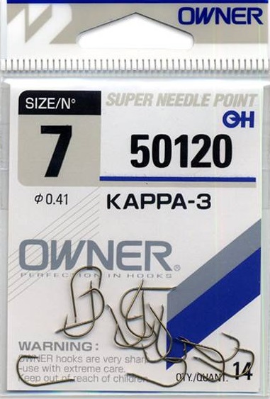 Крючок Owner 50120 № 7 14шт