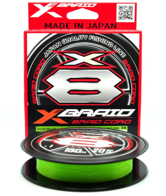 Леска плет. YGK  X-Braid Braid Cord X8 150m  #0.4/10lb