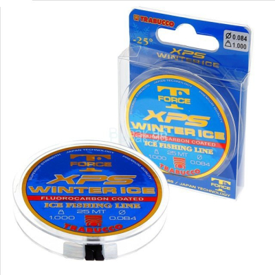 Леска TRABUCCO T-force XPS Winter Ice 25м 0,084мм