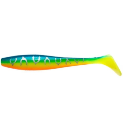 Виброхвост Narval Choppy Tail 10cm#002-Blue Back Tiger