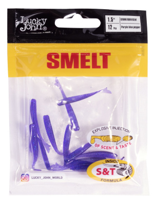 Слаги LJ Pro Series Smelt 1.5in 03,80/S66 12шт