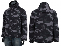 Куртка Surplus Windbreaker Zipper Black C100%нейлон/флис р.M