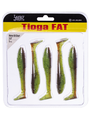 Виброхвост LJ Tioga Fat 3.9in 10,00/Z15 5шт