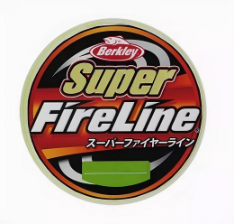 Леска плет. Berkley Super FireLine PE Green 150m #0.8 12lb