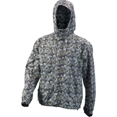 Ветровка NT Максим мужская L/52-54 черно-серый принт