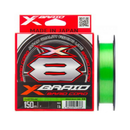 Леска плет. YGK  X-Braid Braid Cord X8 150m  #0.5/12lb