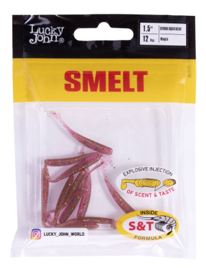 Слаги LJ Pro Series Smelt 1.5in 03,80/S14 12шт