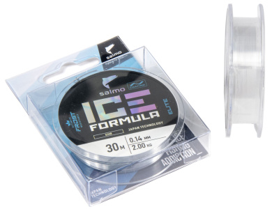 Леска Salmo Elite Ice Formula CLEAR 030м 0.14мм