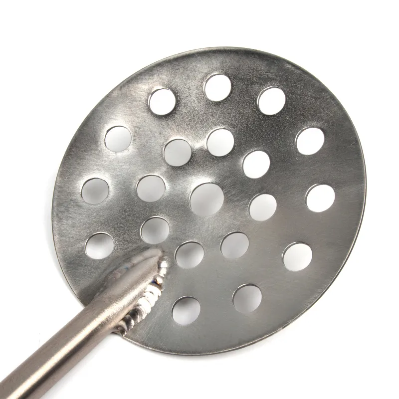 Черпак  титановый, ЯМАН нетонущий, L-400 мм