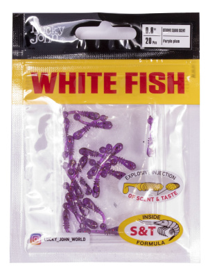 Слаги LJ Pro Series White Fish 0.8in 02,00/S13 20шт
