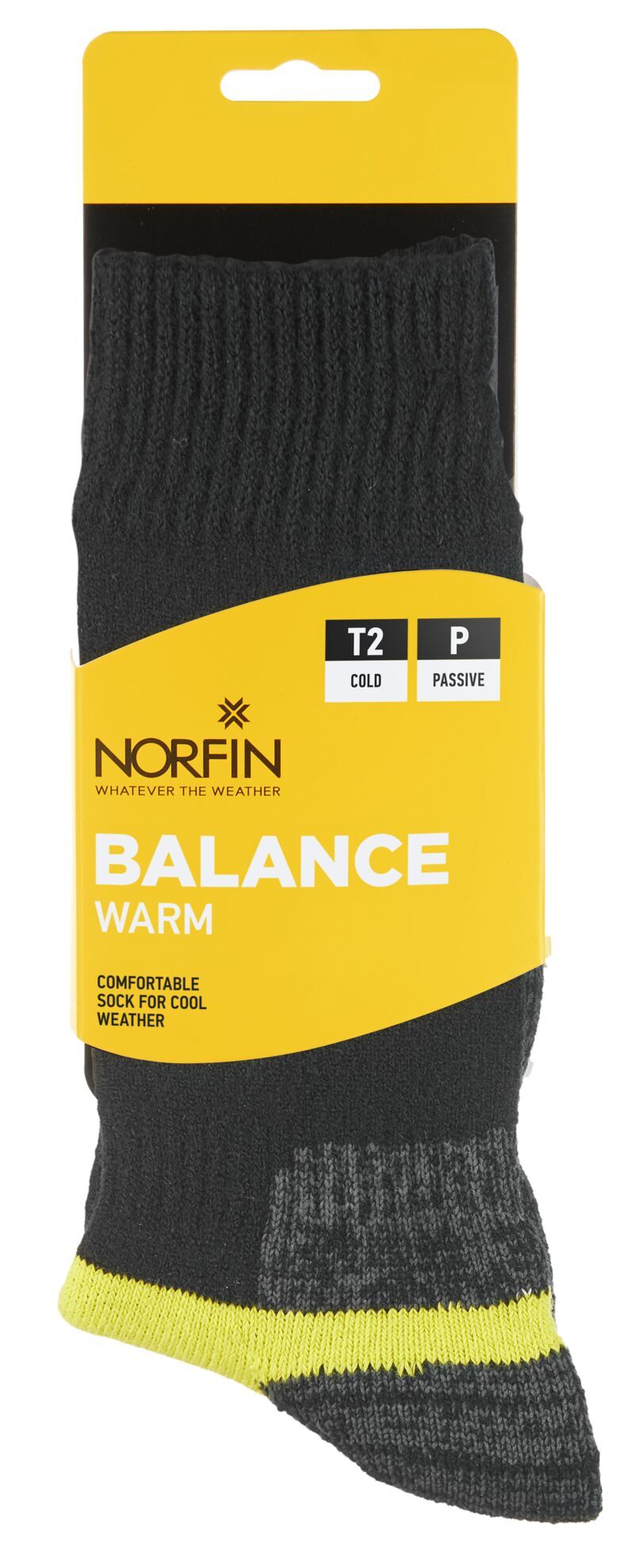 Носки NORFIN  T2P BALANCE WARM CREW р.(42-44) L