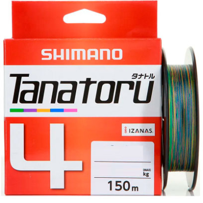 Леска плет Shimano Tanatoru 4 150m #0.8 17.8lb 8.1kg