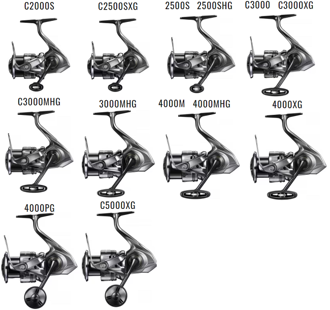 Катушка Shimano Twin Power C3000 (модель 2024) 046802