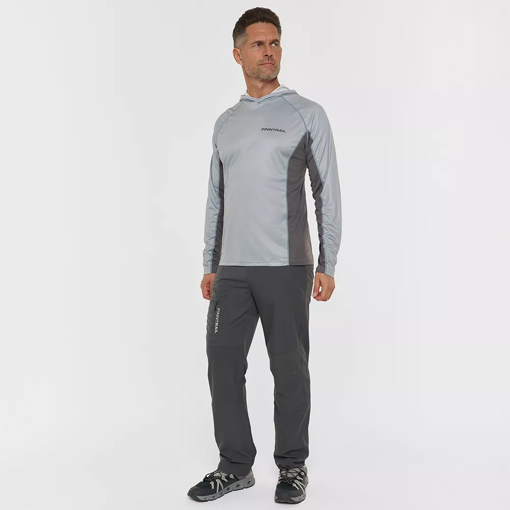 Лонгслив мужской Wave Big Logo 6614 Grey L