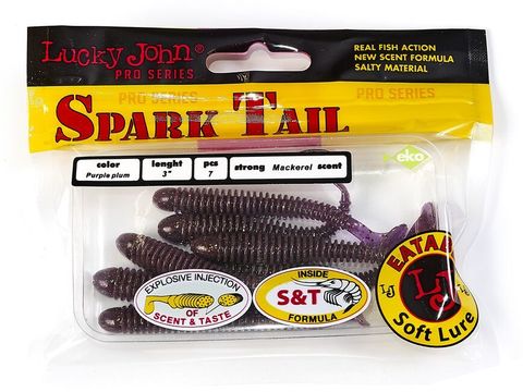 Виброхвост LJ Pro Series Spark Tail 3.0in 07,60/S13 7шт