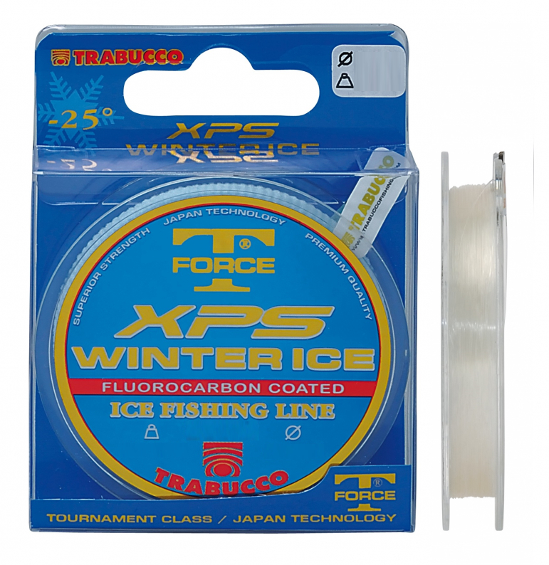 Леска TRABUCCO T-force XPS Winter Ice 25м 0,084мм