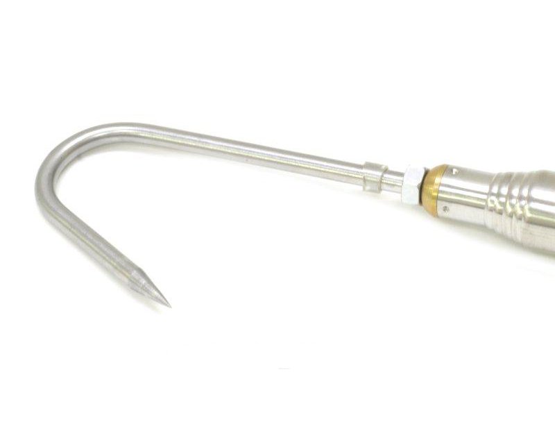 Багор телескопический с ЭВА ручкой L=110см