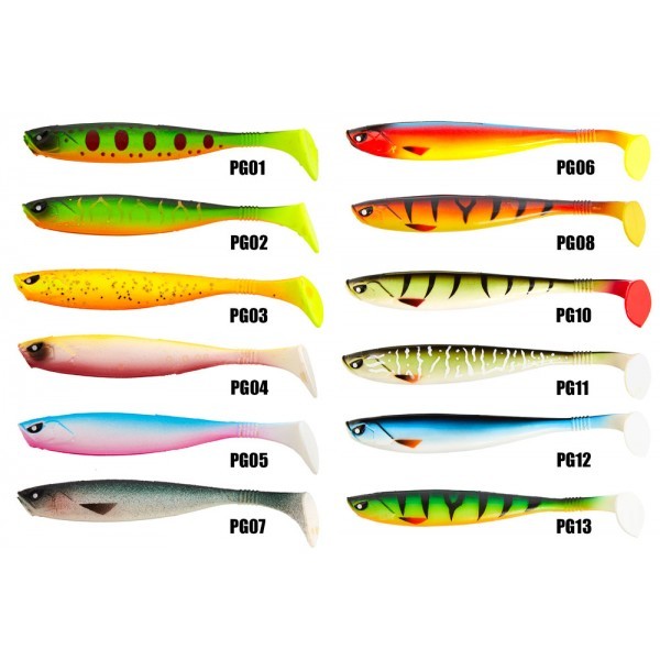 Виброхвост LJ 3D Basara Soft Swim 06,35/PG02 8шт
