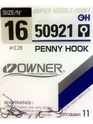 Крючок Owner 50921-16 11шт